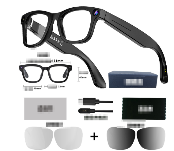 SmartVision AI Camera Glasses