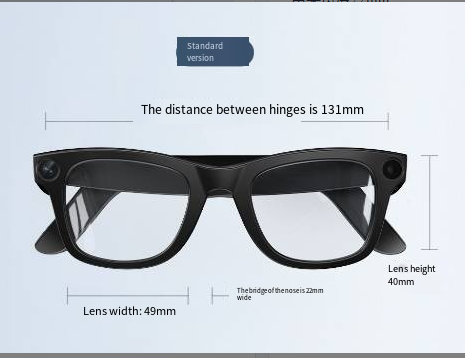 SmartVision AI Camera Glasses