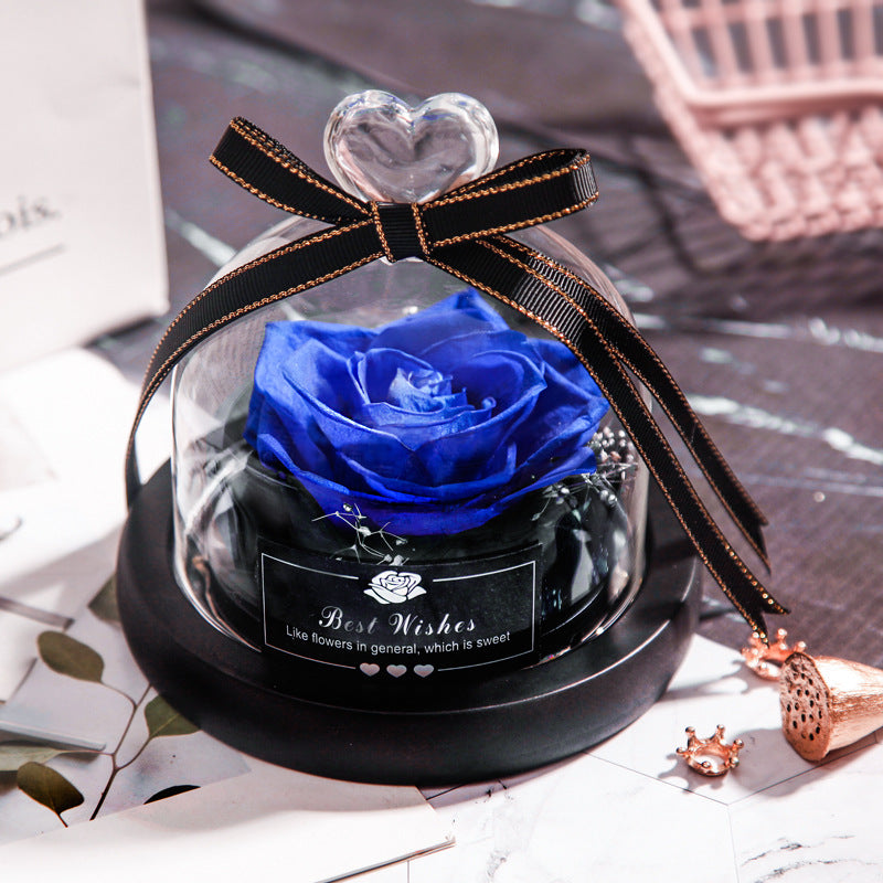 EverBloom Eternal Rose Glass Dome