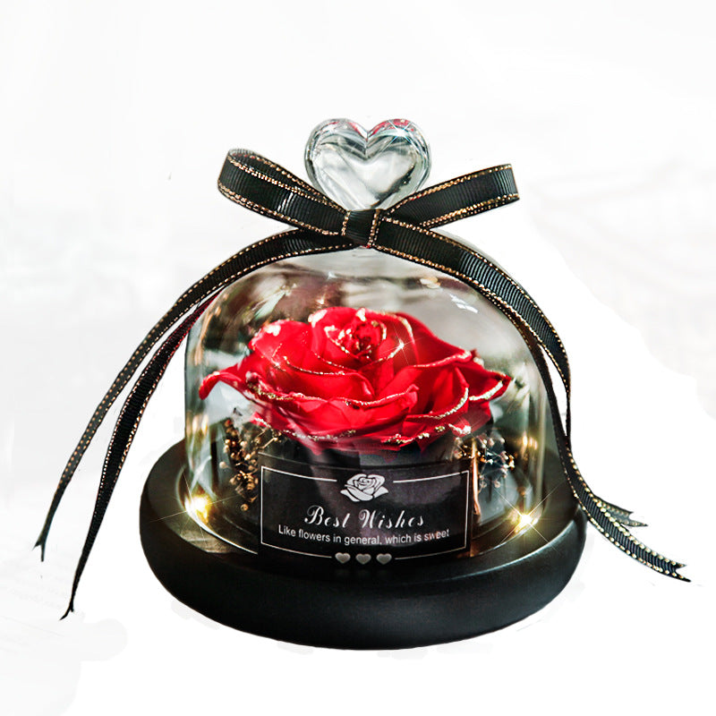 EverBloom Eternal Rose Glass Dome