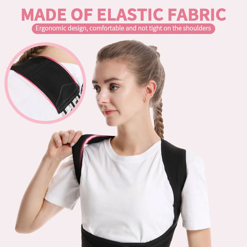 FlexiFit Back Support Brace for Work & Gym