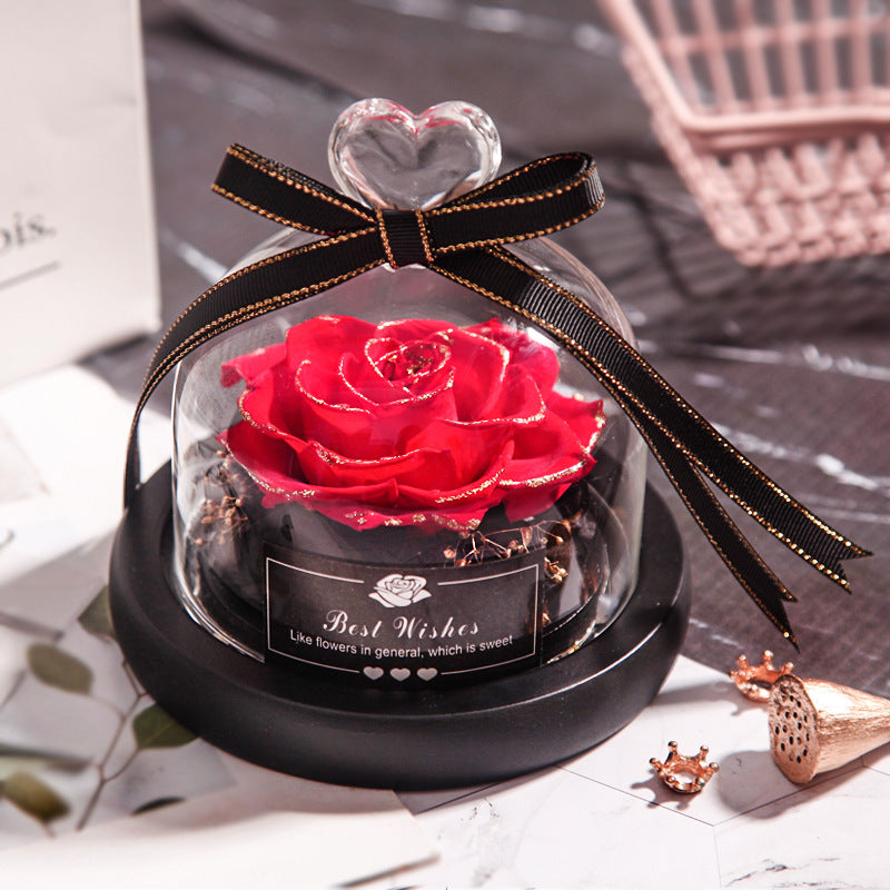 EverBloom Eternal Rose Glass Dome
