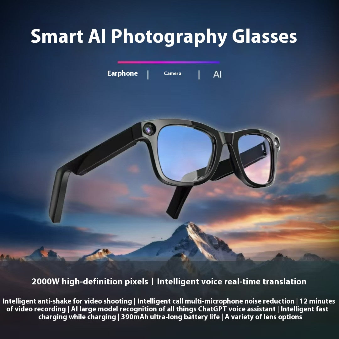 SmartVision AI Camera Glasses