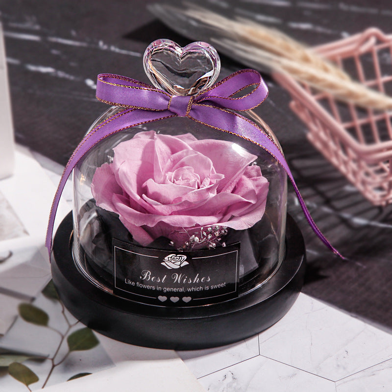 EverBloom Eternal Rose Glass Dome
