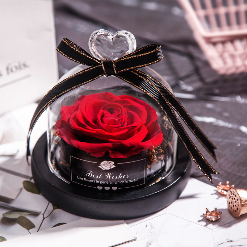 EverBloom Eternal Rose Glass Dome
