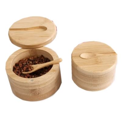 Bamboo Luxe Condiment Storage Jar