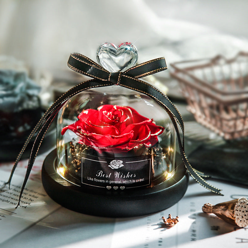 EverBloom Eternal Rose Glass Dome