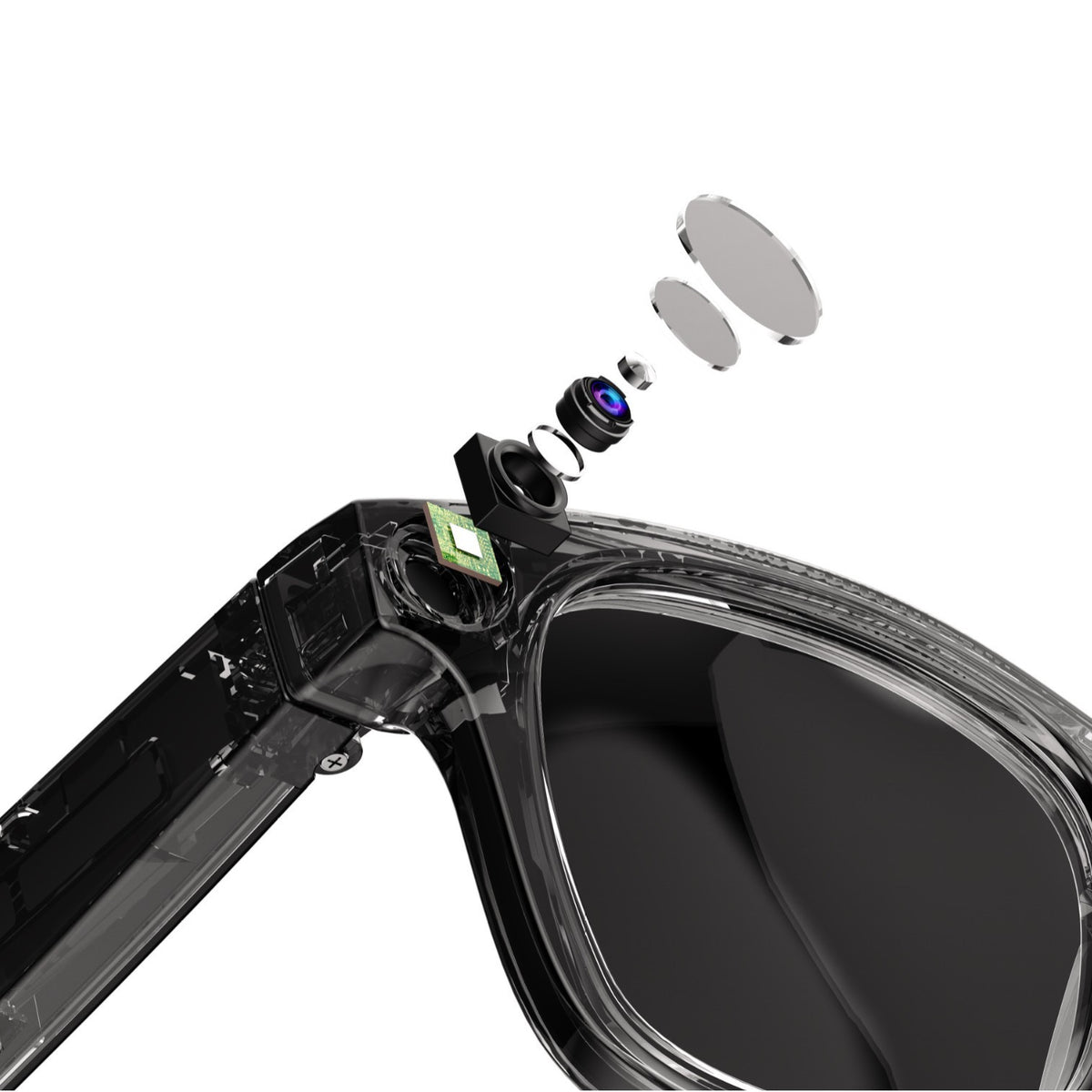 SmartVision AI Camera Glasses