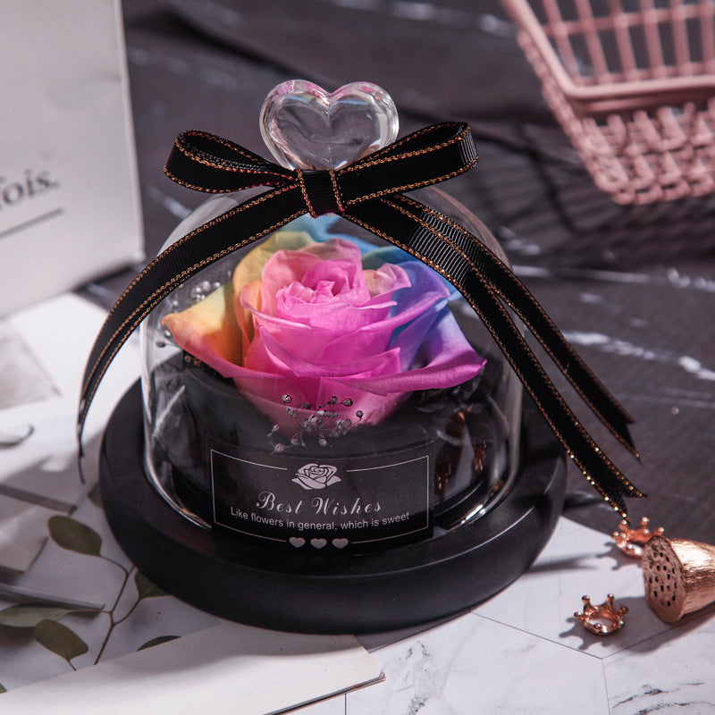 EverBloom Eternal Rose Glass Dome