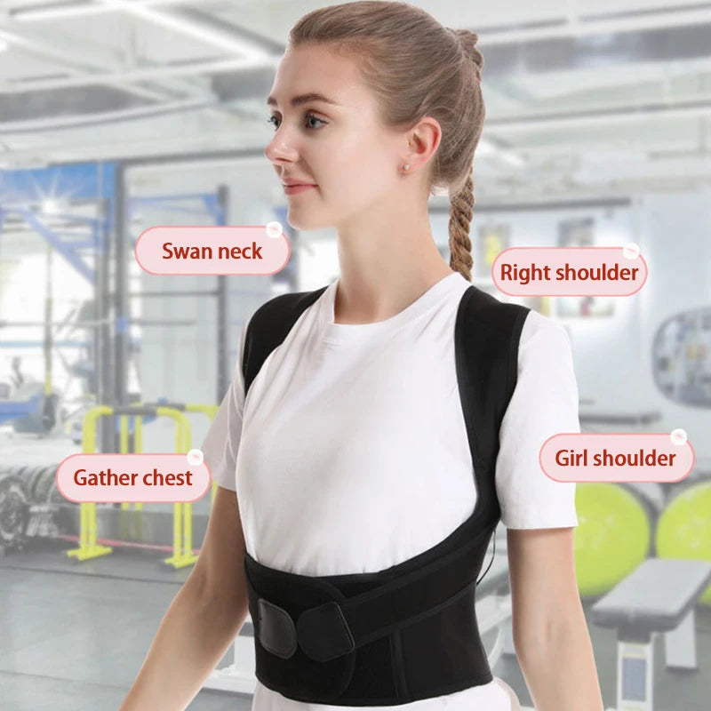 FlexiFit Back Support Brace for Work & Gym