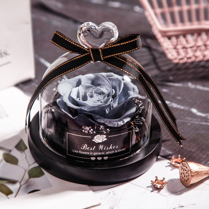 EverBloom Eternal Rose Glass Dome