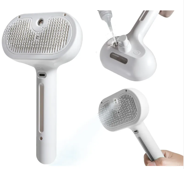 FurMist Pet Grooming Spray Brush
