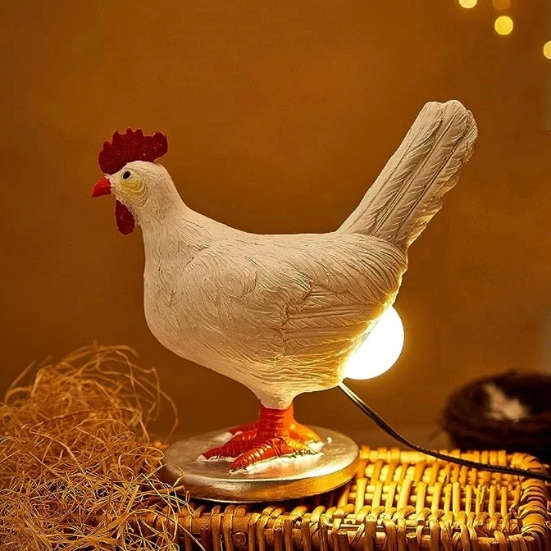 CozyNest Chicken Egg Night Light